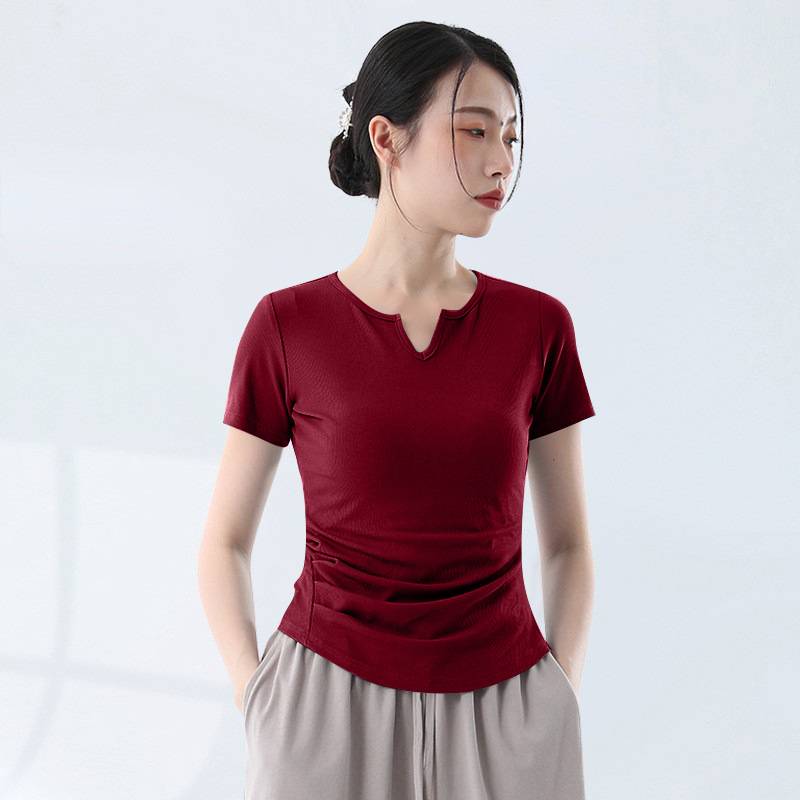 Red-short sleeves